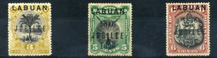 Query 50 Labuan 1896 stamps